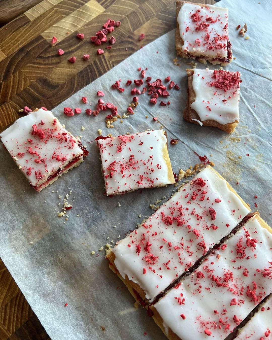 Raspberry Slices